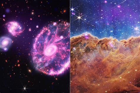Astronomers Combine Nasa Chandra Observatory And James Webb Space