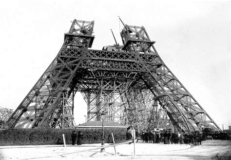 Photos 1887 1889 La Construction De La Tour Eiffel