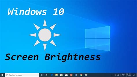 How To Add Brightness Option In Windows 10