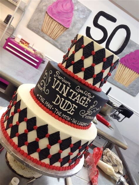 50th birthday party ideas for a man. 15 50th birthday cake - vintage dude - for a man ...