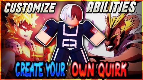 Create Your Own Quirk In This My Hero Academia Game Youtube