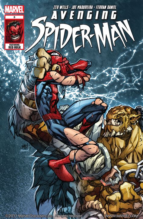 Read Online Avenging Spider Man Comic Issue 3