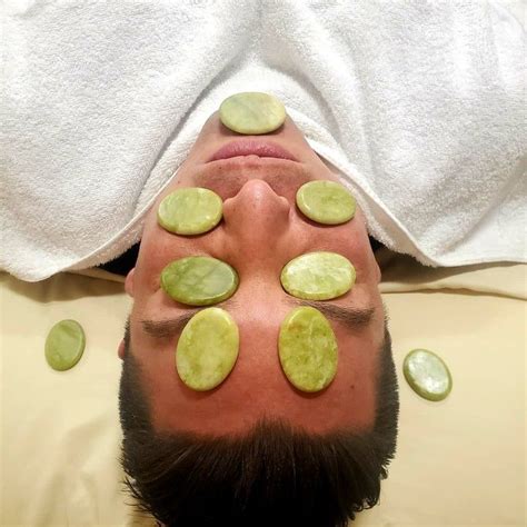 Cold Stones Therapy Massage Tension Headache Sinus Congestion