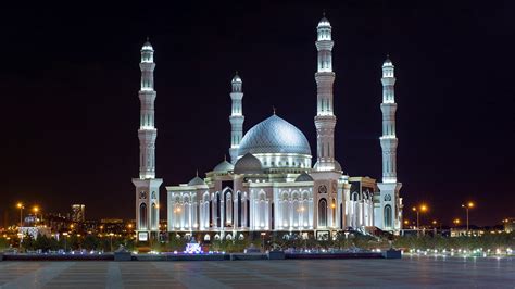 Hazrat Sultan Mosque Astana Kazakhstan Heroes Of Adventure