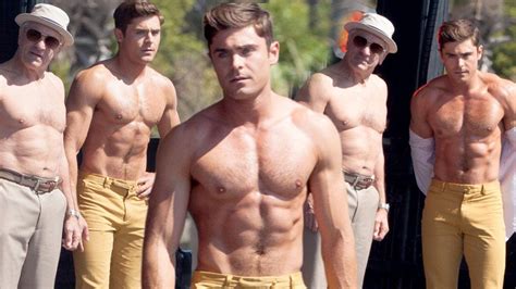 Zac Efron Is Shirtless Again See His Insane Abs On The Set Of Dirty