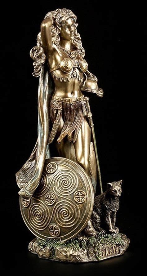 Freya Personnage Vikings Déesse Statue Veronese Ebay