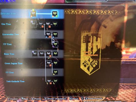 How to unlock weapon upgrades : r/MonsterHunterWorld