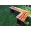 Rustic Wood Outdoor Bench  Abodeacious