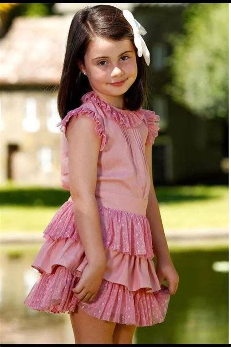 Pin De Hayat Kids Couture En Kids Fashion Vestidos Cortos Para Niñas