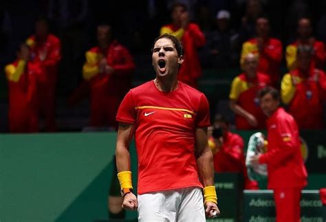 Davis Cup Finals 2019 Day 2 Rafael Nadal Leads Spain To Victory