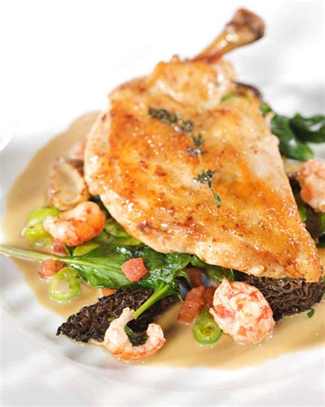 Open the bag, drop in the chicken breast in the bag. Roasted Chicken Breasts with Crayfish, Fava Beans, and ...