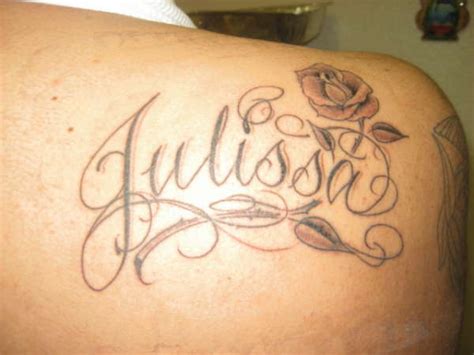 Mothers Name Tattoo