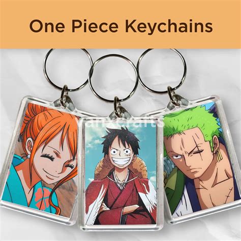 One Piece Anime Keychains Shopee Philippines