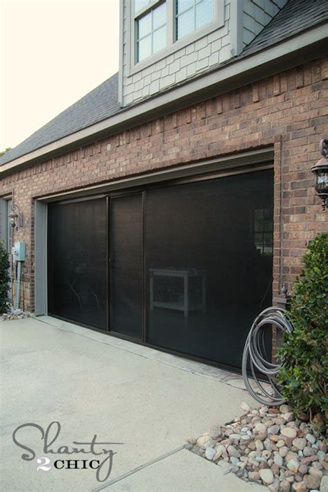Check out my new Garage Screen - So AWESOME! - Shanty 2 Chic