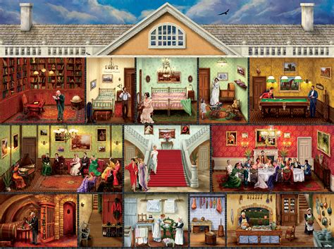 Upstairs & Downstairs 1000 | SunsOut.com