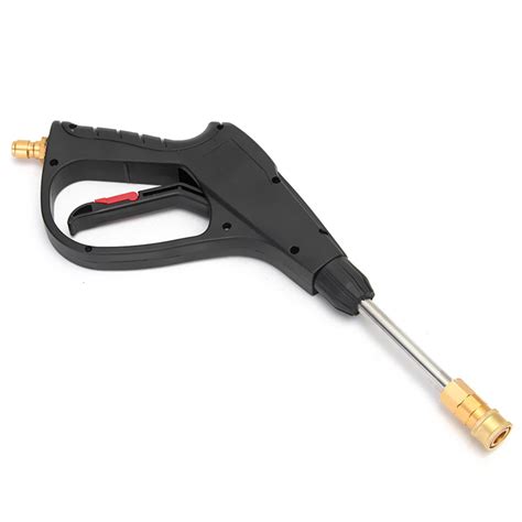 Water jet power washer water jet hose attachment features: 16mpa high pressure washer water spray gun cleaning lance ...