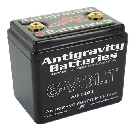 7.2 volt battery packs &charger kits : Antigravity 6-Volt 12-Cell 240CA Lithium Ion Battery ...