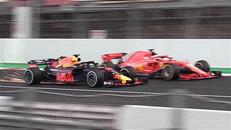Formula 1 F1 2018 Sound And Action From Day 2 Of Pre Season Winter