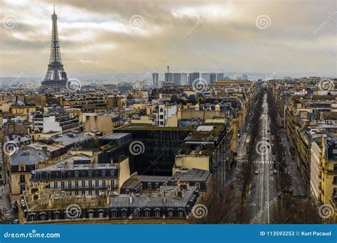 Eiffel Tower After Rain In Paris Stock Image Image Of Architecture