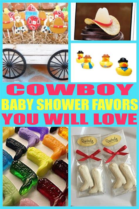 Cowboy Baby Shower Favors Kid Bam