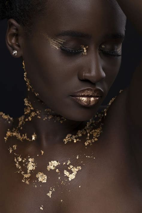 Gold Goddess Makeup Gold Makeup Scar Makeup Face Art Makeup