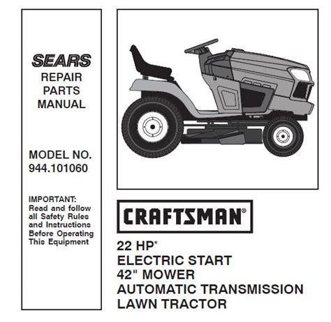 Belts are also in stock for an extra cost. Craftsman Lawn Mower Model 944 Parts Canada | Reviewmotors.co