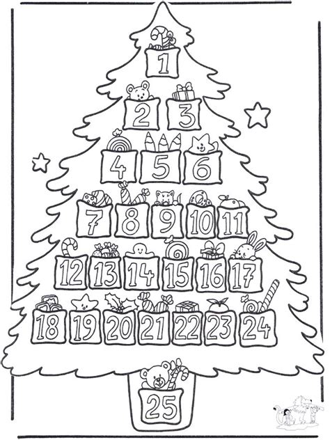 The full 24 days of christmas printables christmas countdown also includes a version of the advent calendar in color and a sheet of yellow stars you can cut and paste. Free Printables and Coloring Pages for Advent - Zephyr Hill