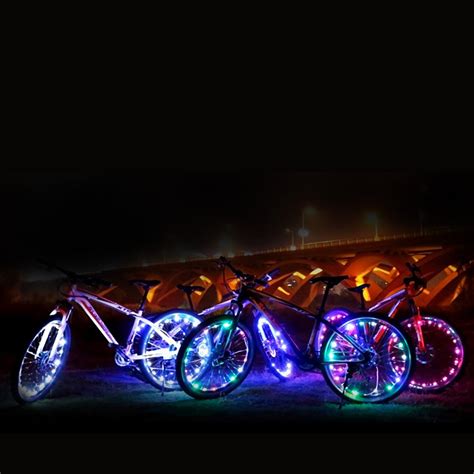 Cycling For Best Rims Spokes Bicycle For Led Waterproof Bright 100
