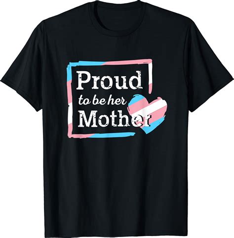 Transgender Proud Mother Trans Pride Mom Lgbt Gleichberechti T Shirt Amazon De Fashion