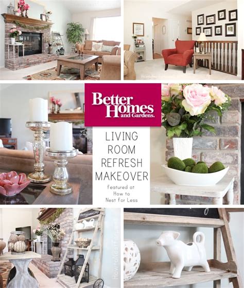 Living Room Refresh Better Homes And Gardens Challenge