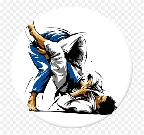 Brazilian Jiu Jitsu Bjj Cartoon Clipart 3814590