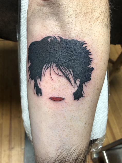 Robert Smith Tattoo My Buddy Designed It And Put It On Me This Week