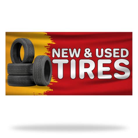 Tire Shop Flags And Banners Design 03 Free Customization Lush Banners