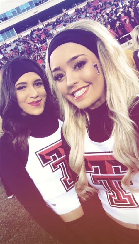 Texas Tech Cheerleaders Cute Cheer Pictures Cheerleading Cheer Pictures