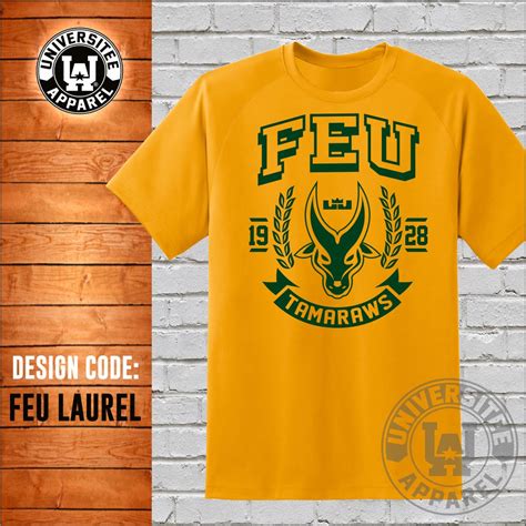 Uaap Feu Tamaraws T Shirt Far Eastern University Feu Basketball College