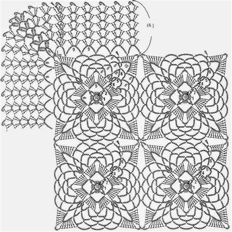 Pin De Araceli May En Crochet Puntadas De Ganchillo Cuadrados De