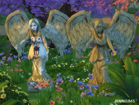 Sims 4 Ccs The Best Decoration Statues By Jennisims