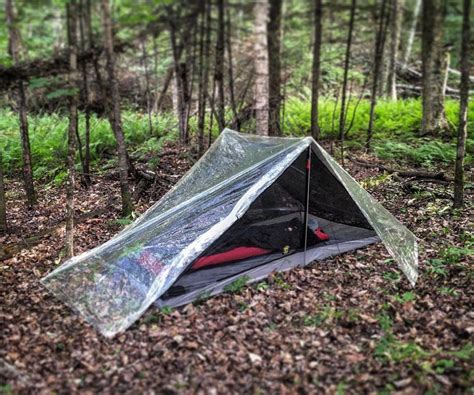 Ultralight Clear Tarp Tent 2p 8 Steps With Pictures Instructables