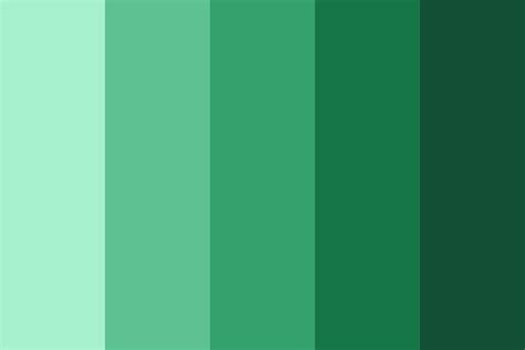 Mr Green Color Palette