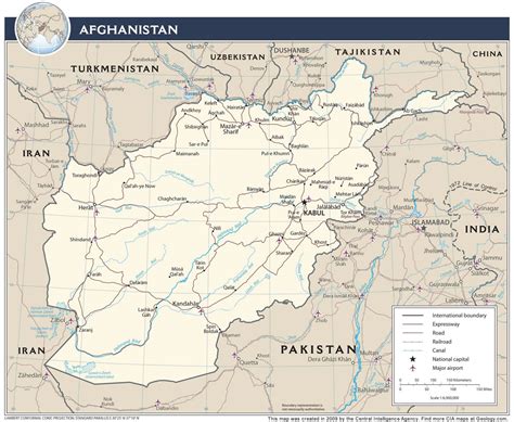 Large detailed provinces and districts map of afghanistan. Afghanistan Map and Satellite Image