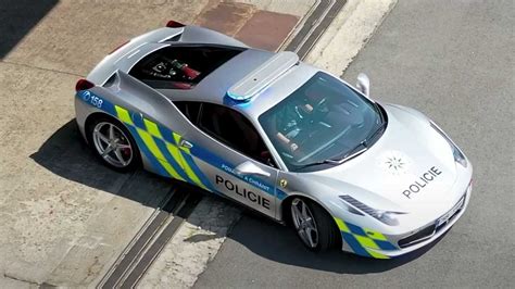 Confiscated Ferrari 458 Italia Becomes Czech Police Car