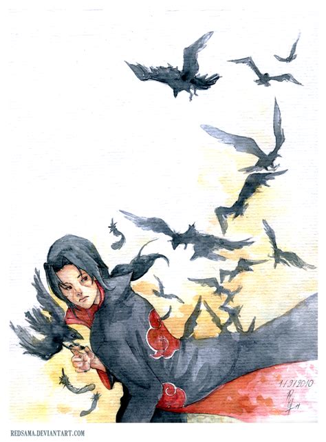 Itachis Ravens By Redsama On Deviantart