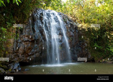 Ellinjaa Falls Atherton Tableland Queensland Australia Stock Photo