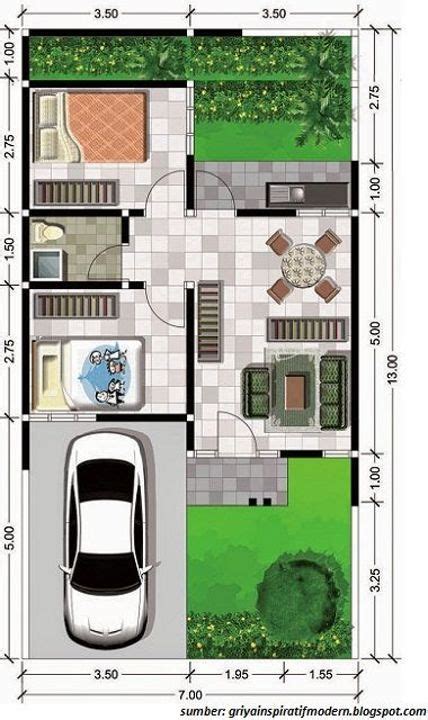 Tetapi rumah juga semakin bervariasi dalam bentuk dan memiliki style tersendiri. 45+ Denah Rumah Sederhana Terbaik (Tren 2019)