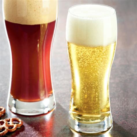 Prague Half Pint Beer Glasses 134oz Lce At 10oz Drinkstuff