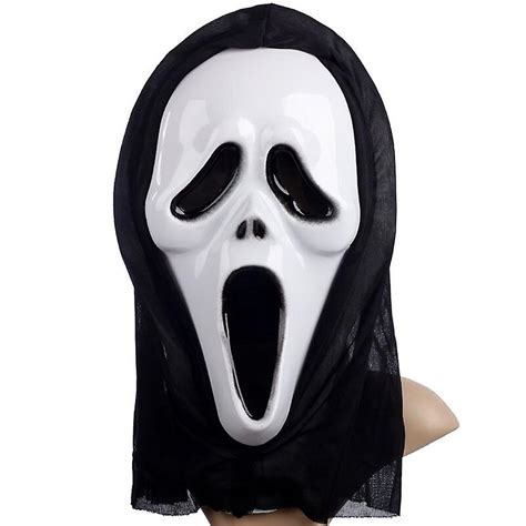 Halloween Ghost Face Mask For Party Decoration Horror Mask Cosplay