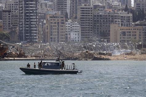 Crater From Beirut Blast 43 Meters Deep Security Official Says Daily