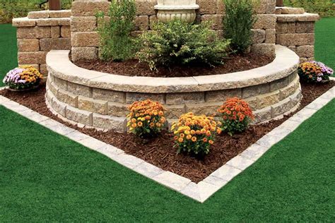 If the radius of the curve becomes so tight that the angled edges of the blocks touch, you would have to cut the edges to a sharper angle to prevent gaps in the joints from. Insignia® Retaining Wall | Keystone Retaining Wall Systems