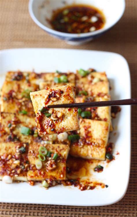 Pan Fried Tofu With Spicy Korean Sauce Season With Spice