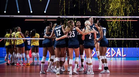 u s women s team reveals first week roster for vnl usa volleyball